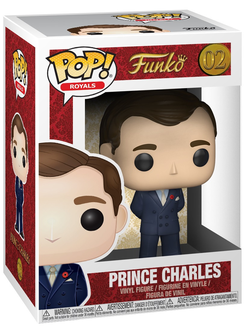  Funko POP Royals: Prince Charles (9,5 )