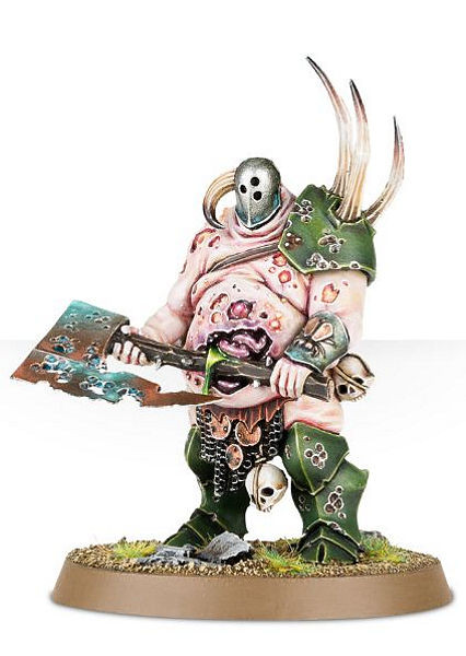 Warhammer. Миниатюра Nurgle Rotbringers Lord Of Plagues