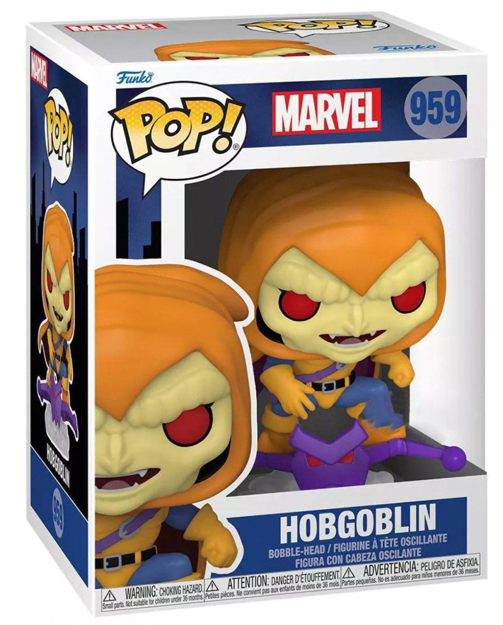 ������� Funko POP Animation Marvel: Spider-Man The Animated Series � Hobgoblin Bobble-Head Exclusive (9,5 ��)