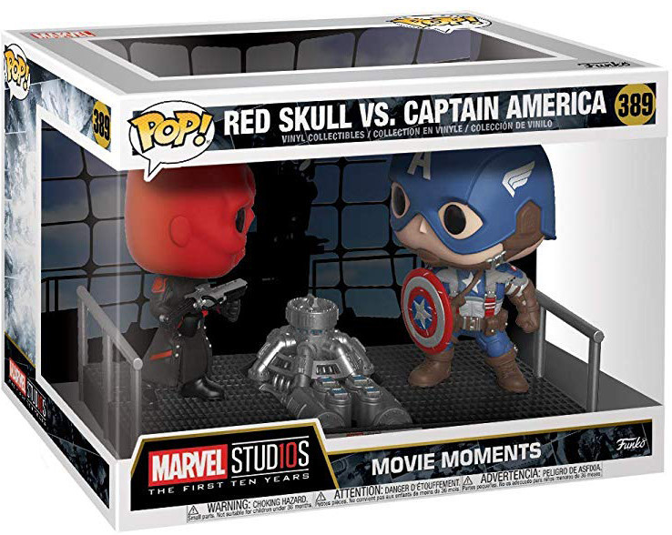 Фигурка Funko POP Marvel Studios: Red Skull Vs. Captain America – Movie Moments
