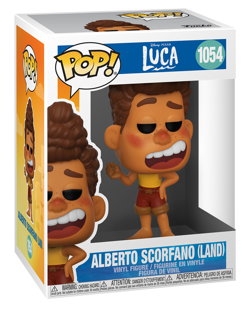  Funko POP Animation Disney: Luca  Alberto Scorfano Land (9,5 )