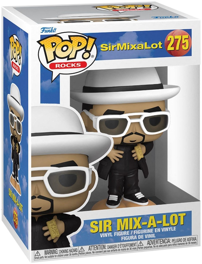  Funko POP Rocks: Sir-Mix-A-Lot (9,5 )