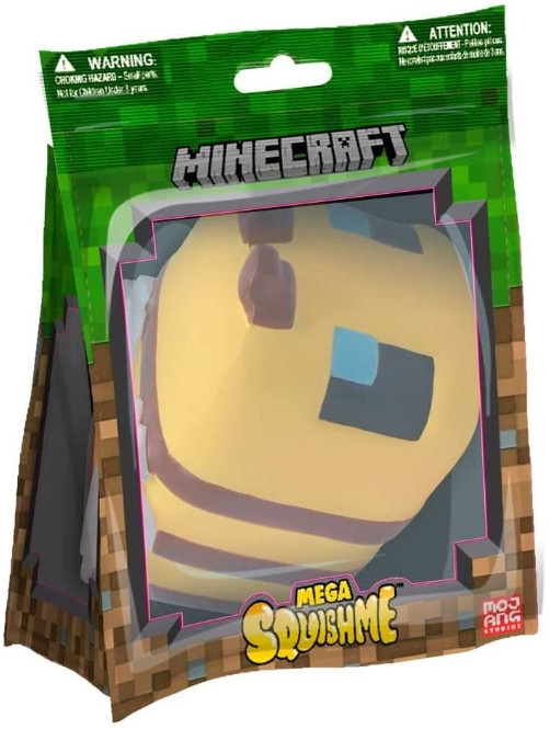 Игрушка-антистресс сквиш Minecraft: Пчела Mega (13 см)