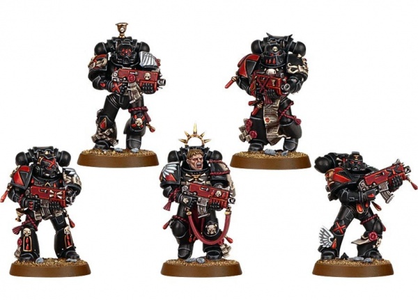 Набор миниатюр Warhammer 40,000 Blood Angels Death Company