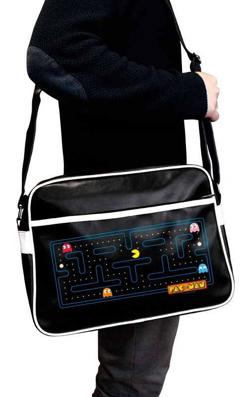  Pac Man: Labyrinth Messenger Bag