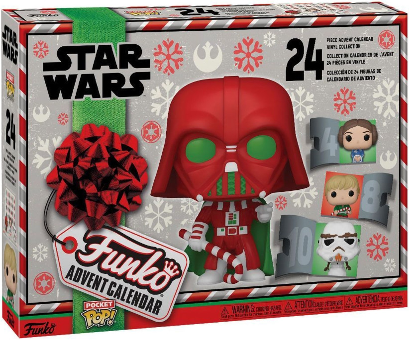   Funko Pocket POP Star Wars: Holiday  Advent Calendar 2022 + 24 Mini Vinyl Figures 