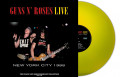 Guns N' Roses  Live In New York City February 2 1988 Coloured Yellow Marbled Vinyl (LP)