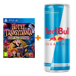  Hotel Transylvania: Scary-Tale Adventures [PS4,  ] +   Red Bull   250
